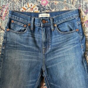 Madewell 10” High Riser Demi Boot.